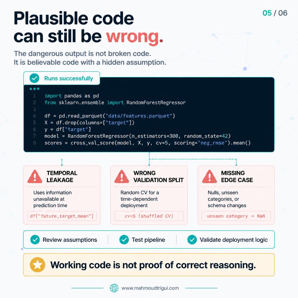 AI code generation still depends on clear requirements and data science judgment