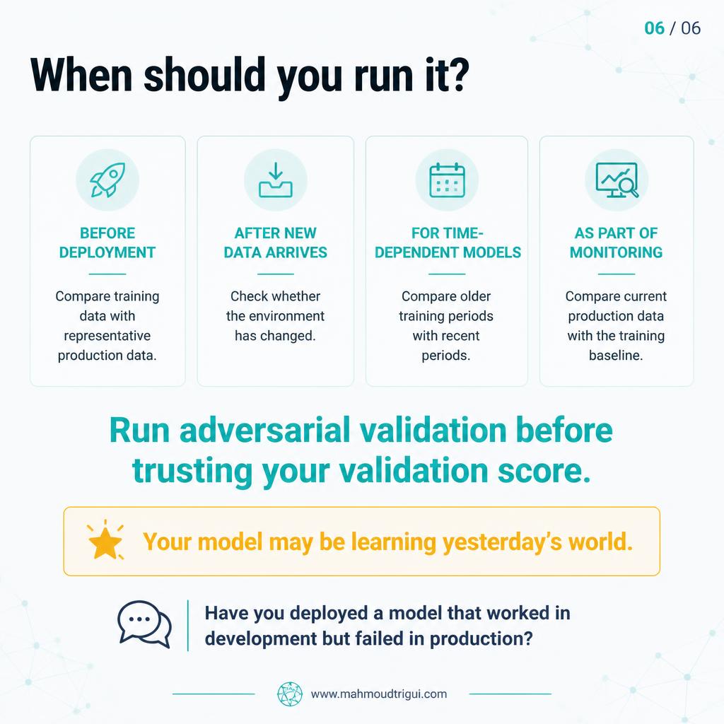Fix the shift: remove, transform, reweight, or redesign the validation split — slide 6