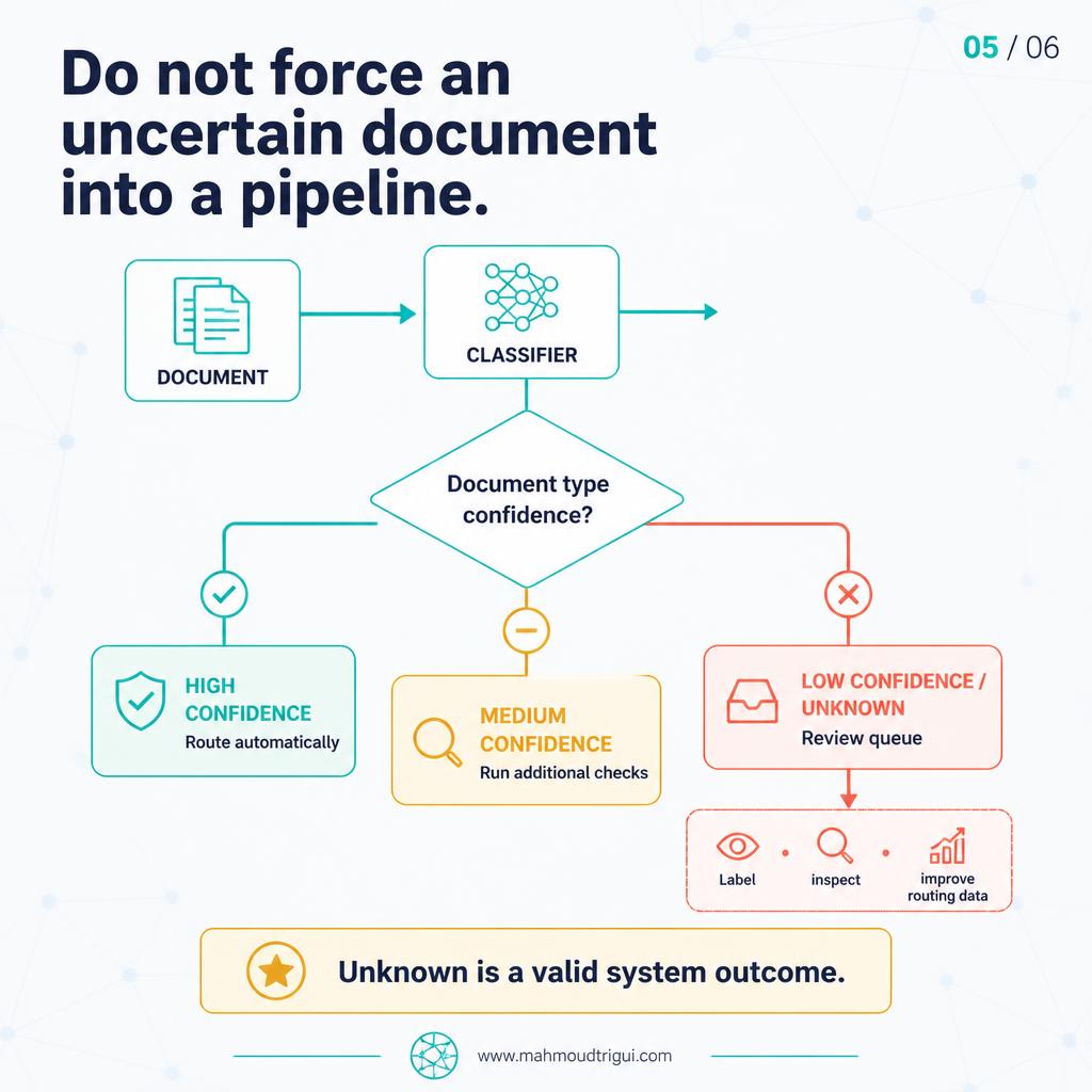 What does the routing layer decide - pipeline, schema, model tier, validation