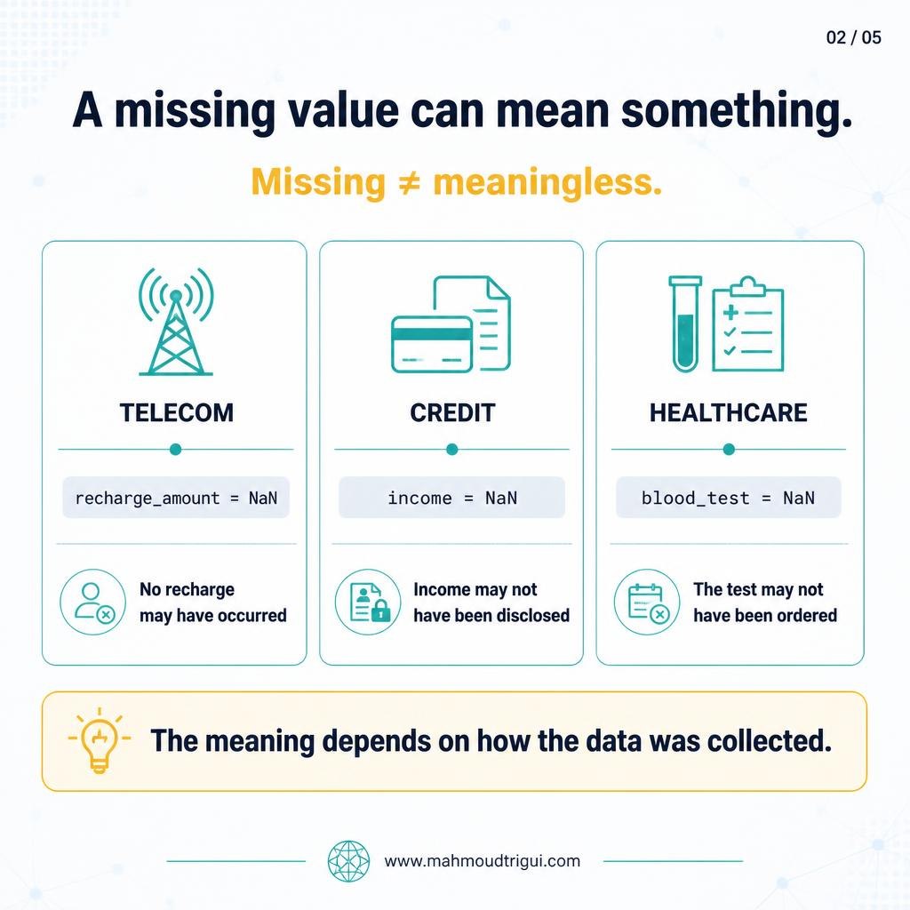 A missing value can mean something — slide 2
